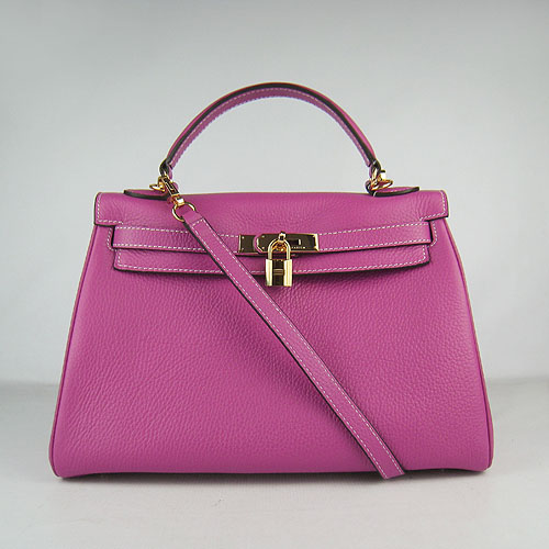 7A Replica Hermes Kelly 32cm Togo Leather Bag Peachblow 6108 - Click Image to Close